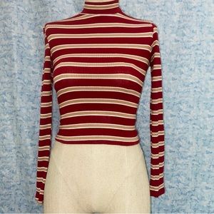 Sky and Sparrow Striped Long Sleeve Shirt (size L)